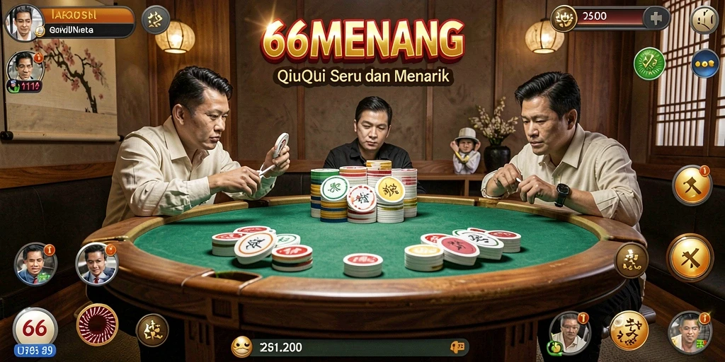 Screenshot gameplay QiuQiu 66MENANG yang seru.