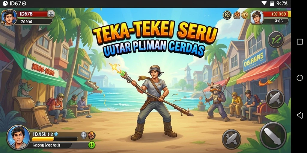 Screenshot ID678 menampilkan gameplay Puzzle yang menarik dan menantang.