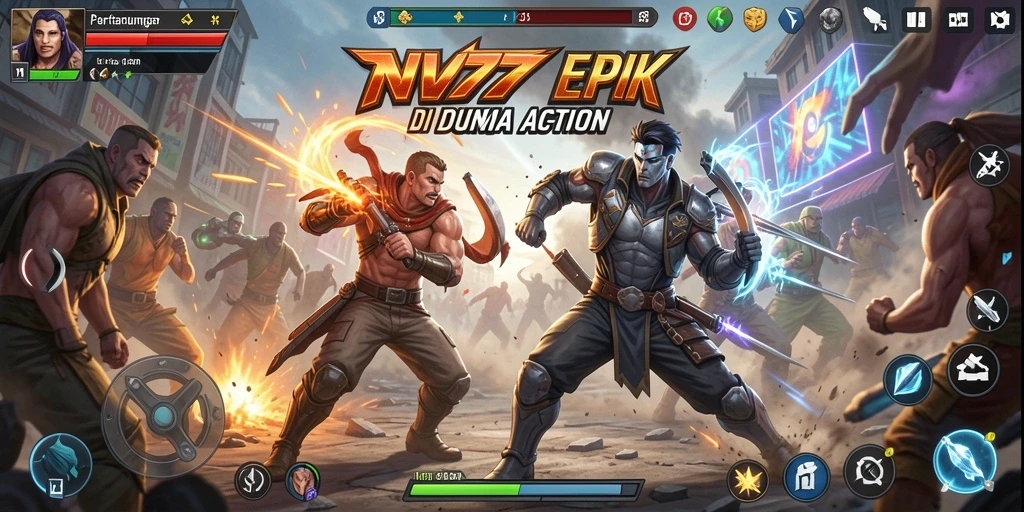 Gameplay mendebarkan dalam <strong>NV77</strong> dengan aksi seru dan grafis menawan.