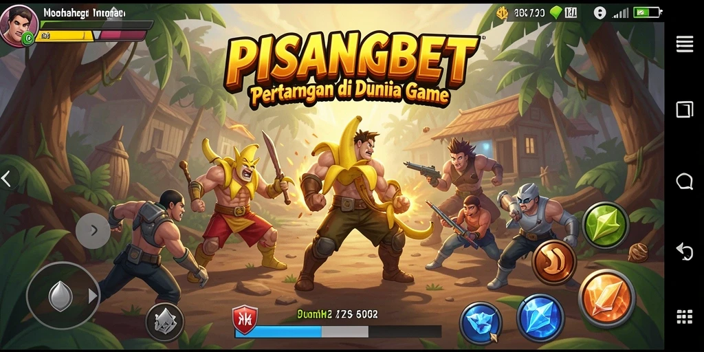 Tampilan ikonik dari pertarungan seru dalam PISANGBET.