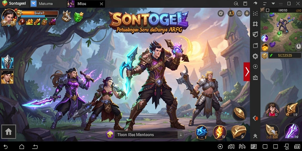Tampilan dinamis dari pertempuran hebat di SONTOGEL.